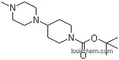 Molecular Structure of 190964-91-1 (tert-butyl 4-(4-methylpiperazin-1-yl)piperidine-1-carboxylate)